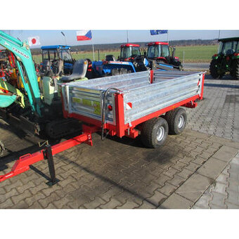 Vozík sklápěcí za malotraktor 240x125cm nosnost 2500kg