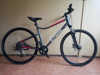 Trekové kolo BTWIN RIVERSIDE 500 dámské