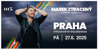 Marek Ztracený Zpátky tour 2025 Praha