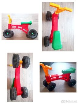 Retro odrážedlo motorka - 1