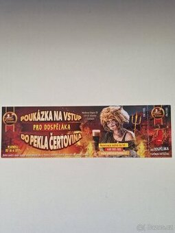 Vstupenky do Pekla Čertovina v Hlinsku - 1