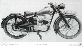 ČZ 125 T MOTOR