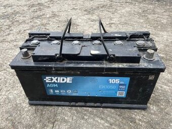 baterie AGM Exide EK1050
