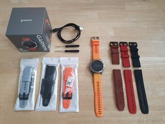 Garmin Fenix 6 Pro Sapphire Titanium Gray