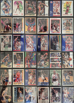 Basketbalové karty - Hvězdy NBA od 90.let po současnost
