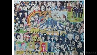 Prodam Beatles, LP, singly, post.karty a 80 Kc, kalendar