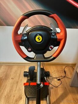 Thrustmaster 458 Spider + Wheel Stand Pro – TOP stav - 1