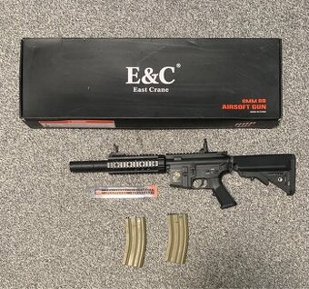 E&C M4 RIS (EC-607) airsoftová zbraň