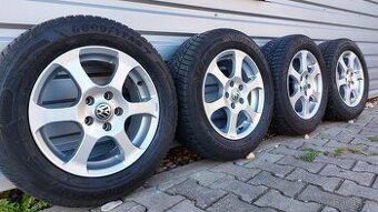 Alu kola 5x112 r16 zimní pneu vw passat cc b7 alltrack