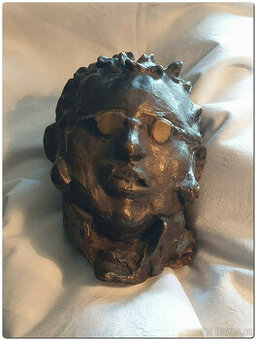 ALFRED HRDLIČKA, BRONZOVÁ SOCHA, SCHUBERT, SOCHAŘ VZÁCNÝ A.Z