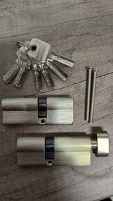 Stavební vložky 35/45 s olivou zn. OKDOORS