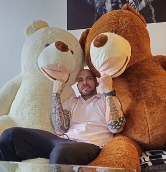 Plyšový méďa 200cm a 15kg TOP dárek