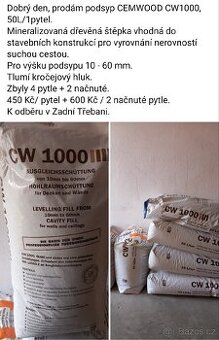 Podsyp CEMWOOD CW1000