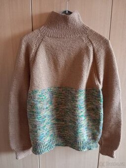 Pánský pletený svetr vel.: 52-54, nový