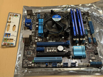 ASUS P8Z77-M + Intel Core i5-3570K + 16 GBKIT DDR3 1600MHz