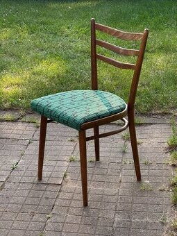 4x retro židle bruselský styl