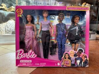Sada 4 panenky Barbie filmové povolání N.O.V.É.