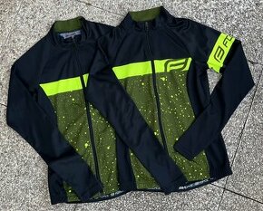 2x lehký cyklo dres s dl. rukávem Force vel. 158 / XS