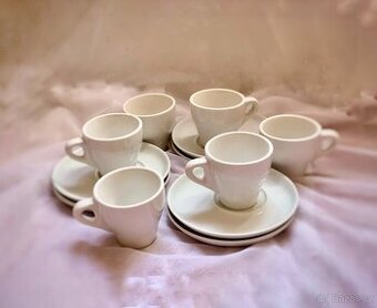 Kahla porcelánový servis– 6 šálků + 6 podšálků