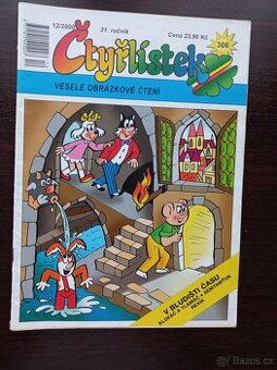 Prodám časopis Čtyřlístek, 306, 12/2000 v Bludišti času