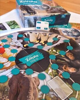 ALBI Desková hra Zvířata BBC Earth