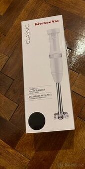 Tyčový mixér KitchenAid 5KHBV53EOB černý nový