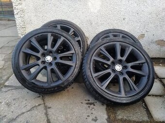 Originál Škoda 18" alu kola 5x112 + Goodyear 225/40 R18