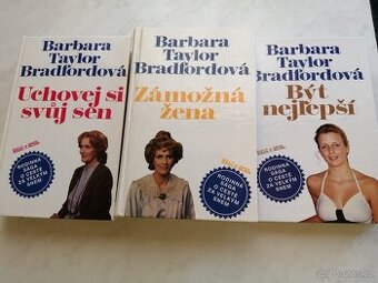 Barbara Taylor Bradfordová  - 3 díly rodinné ságy