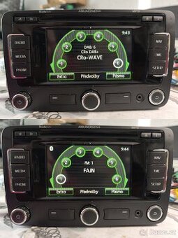 Škoda RNS315 BT DAB autorádio navigace 3T0035192D