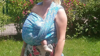 pevný tkaný šátek belenka