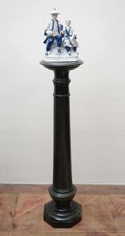 Francouzský mramorový podstavec 19. století