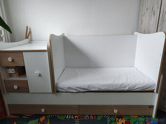 Dětská postýlka 190x72 cm Lorelli Minimax New