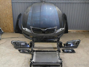 Škoda Suprb 3 , kapota, maska, nárazník,blatník ,světlo .