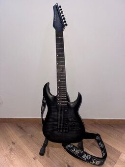Elektrická kytara Harley Benton Amarok-7 BKNT Flame Burst