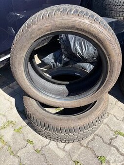 2x zimní pneumatiky Fulda 225/50/R17 , cca 6 mm