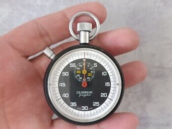 Retro stopky Dugena Jongster – Swiss Made, 7 jewels, funkční