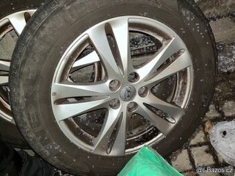 Alu kola 18” 5x114,3 Hyundai a letní pneu 235/60/R18