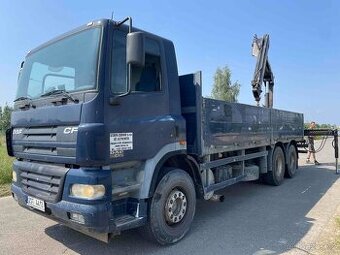 Daf CF85.430 6x2 + hydraulická ruka HIAB 144B-2CL