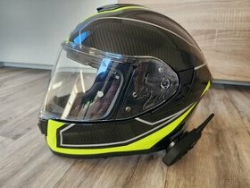 Nová karbonová helma s interkomem AIROH ST 501 velikost M