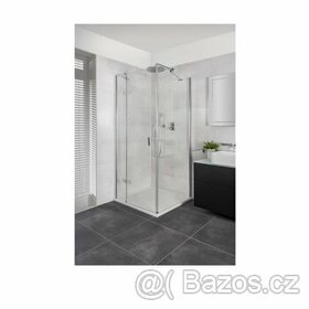 Značková sprchová-koupelnová zástěna-čiré sklo