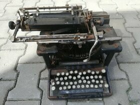Historický psací stroj Remington, dekorace. - 1