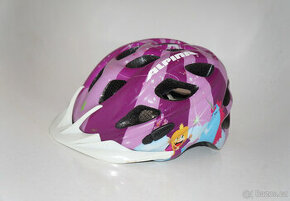 Dětská helma na kolo XS cyklistická přilba Alpina 47-52cm.