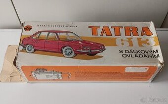 Originální krabice od staré hračky Tatra 613 ites