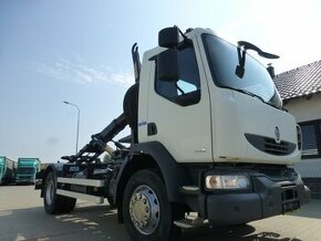 RENAULT MIDLUM 300, 16t + HÁKOVÝ NOSIČ PALFINGER 10t