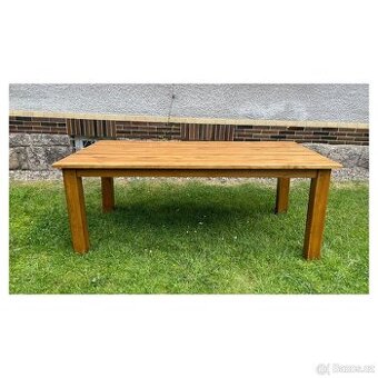 Masivní dubový jídelní stůl 200×100 cm – Nick