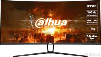 34" Monitor (180hz) Prohnutý