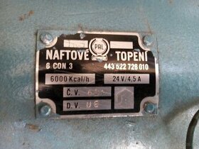 Naftové topení - 1