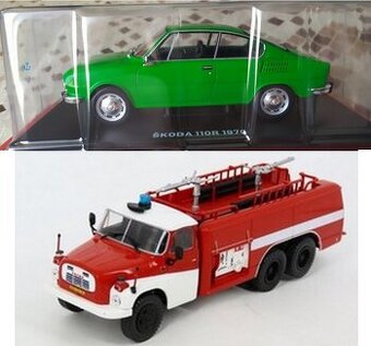 Škoda 1:24 za Tatra Hasiči 1:43
