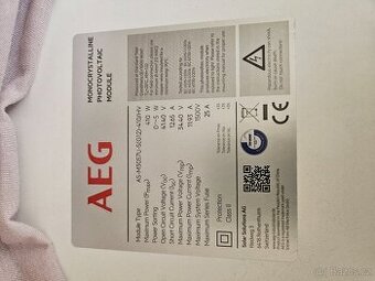 Solární panely AEG 410