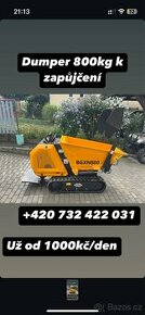 ⭐️Samonakládací Demper 800kg k pronajmu⭐️